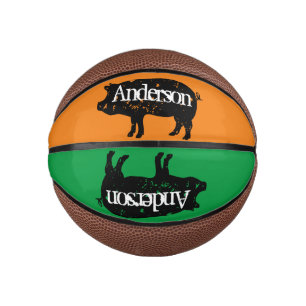 Mini Basketball mit Logo für das Maskottchen