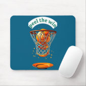Mini-Basketballkorb T-Shirt  Mousepad (Mit Mouse)