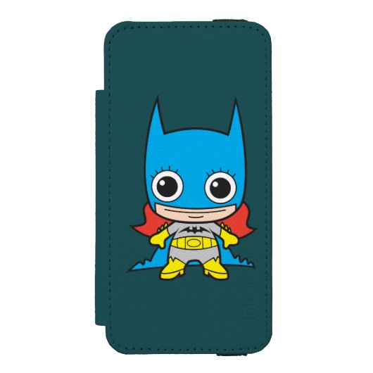 Mini Batgirl Incipio iPhone Geldbeutel-Hülle (Folio Vorderseite)