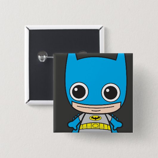 Mini Batman Button (Vorne & Hinten)