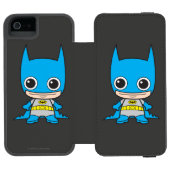 Mini Batman Incipio iPhone Geldbeutel-Hülle (Folio Geöffnet)