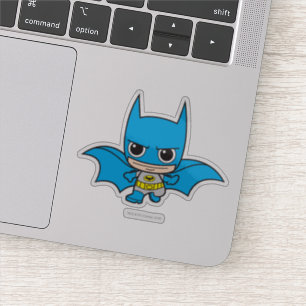 Mini Batman läuft Aufkleber