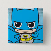 Mini Batman läuft Button (Vorderseite)