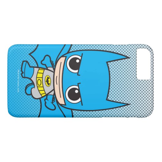 Mini Batman Running Case-Mate iPhone Hülle (Rückseite (Horizontal))