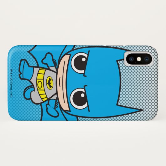 Mini Batman Running Case-Mate iPhone Hülle (Rückseite (Horizontal))