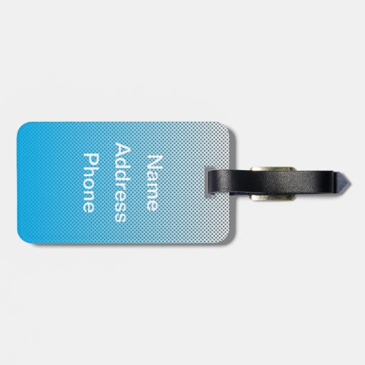 Mini Batman Running Gepäckanhänger (Rückseite horizontal)