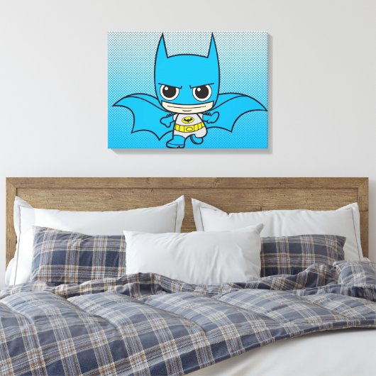 Mini Batman Running Leinwanddruck (Insitu (Schlafzimmer))