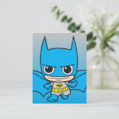 Mini Batman Running Postkarte (Stehend Vorderseite)
