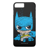 Mini Batman Sketch Case-Mate iPhone Hülle (Rückseite)