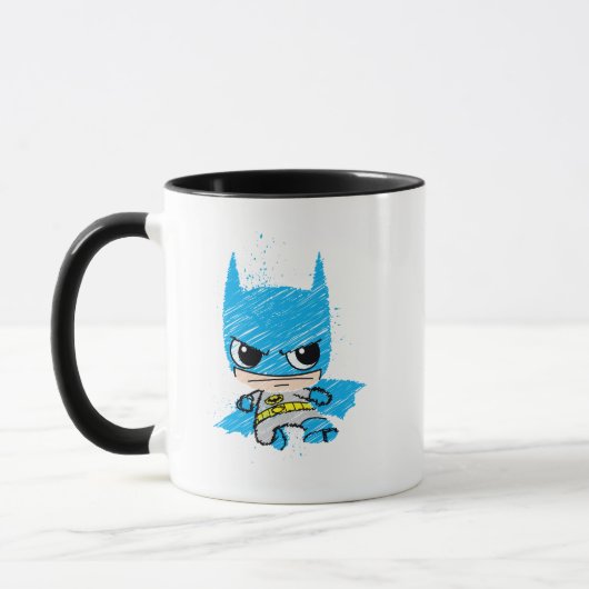Mini Batman Sketch Tasse (Links)
