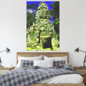 Mini Bayon [Redux] ... Siem Reap, Kambodscha Leinwanddruck (Insitu (Schlafzimmer))