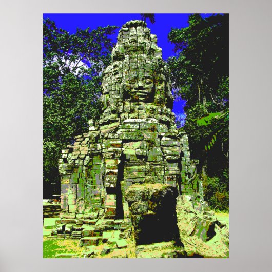 Mini Bayon [Redux] ... Siem Reap, Kambodscha Poster (Vorne)