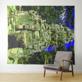 Mini Bayon [Redux] ... Siem Reap, Kambodscha Wandteppich (Beispiel (Horizontal))