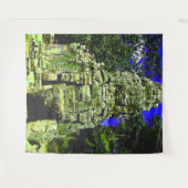 Mini Bayon [Redux] ... Siem Reap, Kambodscha Wandteppich (Vorderseite (Horizontal))