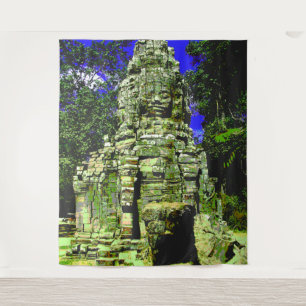 Mini Bayon [Redux] ... Siem Reap, Kambodscha Wandteppich