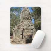 Mini Bayon ... Ta Prohm, Siem Reap, Kambodscha Mousepad (Mit Mouse)