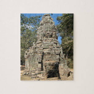 Mini Bayon ... Ta Prohm, Siem Reap, Kambodscha Puzzle