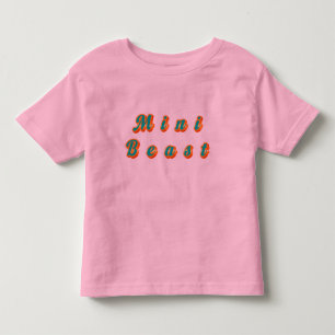 'Mini Beast' mit mutigem Design Kleinkind T-shirt