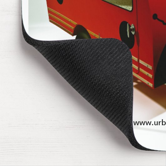 Mini Bike Camper Ladybug Stil Mousepad (Ecke)