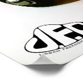 Mini Bike Camper Ladybug style Poster (Ecke)