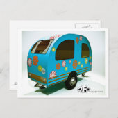 Mini Bike Camper Postkarte (Vorne/Hinten)