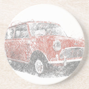 Mini (Biro) Sandstein Untersetzer