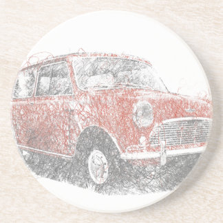 Mini (Biro) Sandstein Untersetzer