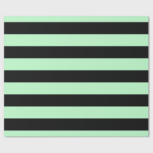 Mini Black XL Stripes Muster V Geschenkpapier (Flach)
