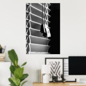 Mini Blinds Poster (Heimbüro)