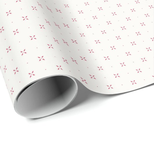Mini Blossom Dots Geschenkpapier (Rolleneckpunkt)