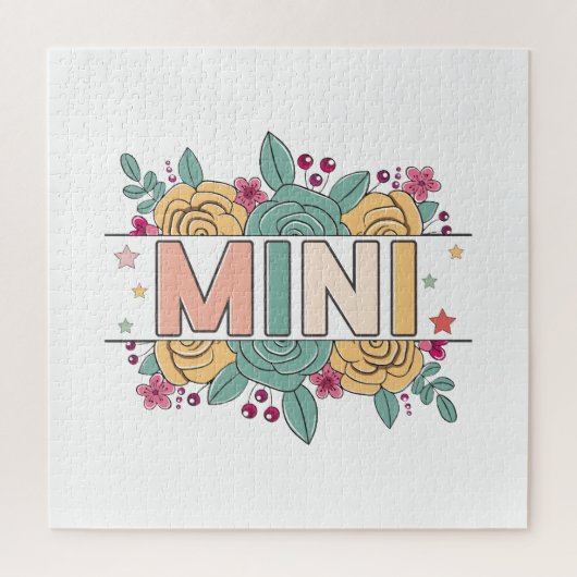 Mini-Blume Puzzle (Vertikal)
