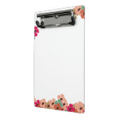 Mini-Blumen-Clipboard mit farbenfrohen Blüten Mini Klemmbrett (Gewinkelt2)