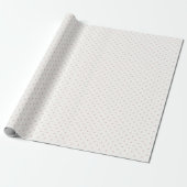 Mini-Blütenpunkte Geschenkpapier (Ungerollt)