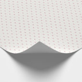 Mini-Blütenpunkte Geschenkpapier (Ecke)