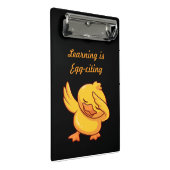 Mini-Board mit Niedlichem Duck-Design - Mini Klemmbrett (Schrägansicht)