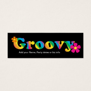 Mini Bookmarks for Retro Birthday Party Favor