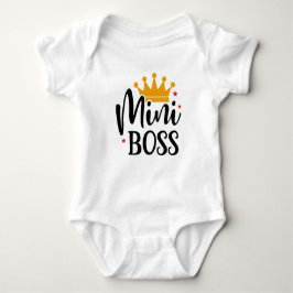 Mini Boss Baby Bodysuits