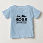 Mini Boss Baby T-shirt (Vorderseite)
