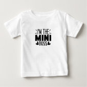 Mini Boss Baby T-shirt (Vorderseite)