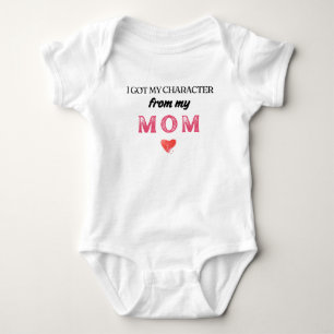 Mini-Boss Charakter-T-Shirt (Mamas Edition) Baby Strampler