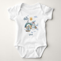 Mini-Boss-Schiff im Ozean individuell anpassbar