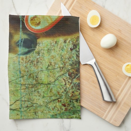 Mini Brown Pferd Handtuch (Viertel Falte)