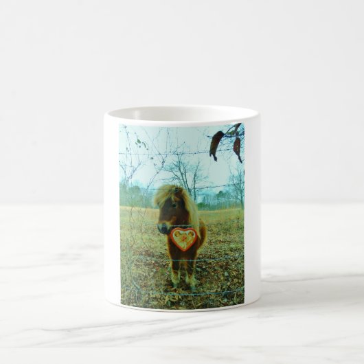 Mini Brown Pferd Kaffeetasse (Mittel)