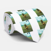 Mini Brown Pferd Krawatte (Gerollt)