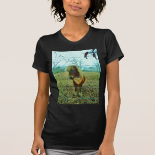 Mini Brown Pferd T-Shirt