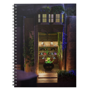 Mini-Buch nook diorama - Cauldron kochen Sie mir Notizblock