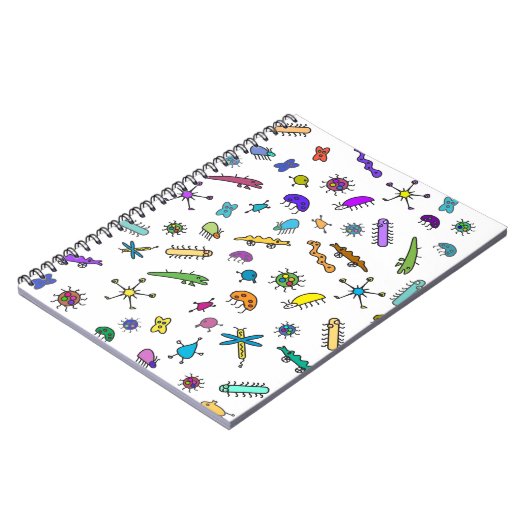 Mini Bugs und Mini Beasts Notizblock (Linke Seite)