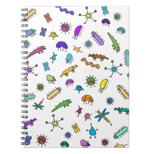 Mini Bugs und Mini Biester Notizblock