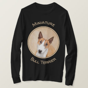 Mini-Bull-Terrier-Malerei - Niedliches Original Do T-Shirt