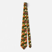 Mini Burger Neck Tie - Food Lover Krawatte (Vorderseite)